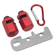 367D 사각형 부착 클램프 가이드 목공 계단용 속도 지그, 01 Red