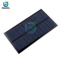 태양 전지 패널 6V 미니 태양 광 시스템 DIY DC 배터리 휴대 전화 충전기 휴대용, 0.6W