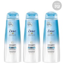 도브 산소 샴푸 옥시전 355ml(3개)