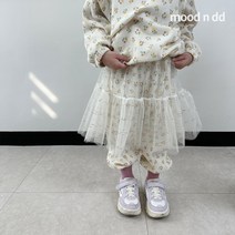 여아 유아 아동 키즈 프릴 비치는 레이어드 샤 스커트 키즈스커트