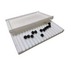 환 제조기 한약 제환기 조출기 알약 원형 우드 트레이, 6그램(19mm)