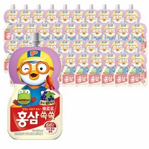 DAE 뽀로로 홍삼쏙쏙 포도 블루베리 100ml X 40개, 1, 본상품선택