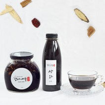 프리미엄 쌍화청 500g 쌍화원액 490ml 쌍화차 전통차 엄마애뜰, 쌍화청 500g 1개_쌍화진액 490ml 2개_1구 선