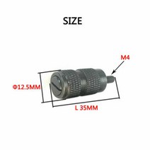 밀링기 최신 밀링 머신 부품 피드 리버스 노브 어셈블리 CNC 3 개, 한개옵션0