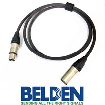 벨덴 8412 XLR(암)-XLR(수) 케이블 2M [뉴트릭]