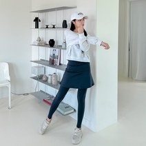 [디아미뇽] 나나 밴딩 플레어 치마레깅스