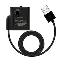 몬스테라 알보 미니 워터 펌프 3-9V USB DC 12V 24V 수경 냉각 순환 수족관 애완 동물 식수 조용한 브러시, 01 3-9V USB