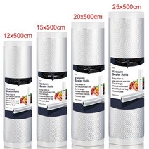 음식물 처리기 쓰레기 냉장고 Kitchen food sealer vacuum bag, 4 롤 백