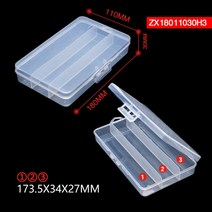 정리 보관 1pc 4 종류의 휴대용 낚시 도구 상자 낚시 미끼 물고기 미끼 도구 pp, zx18011030h3