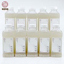 우리두리 미식혜 수제 단 호박 식혜 전통 식혜 선물세트 감주 안동 느린 단술 500ml 10개, 일반식혜 500ml 10개