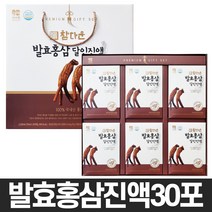 산수원 참다운 발효홍삼 70ml X 30포, 2세트