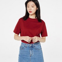 남여공용 기본핏 무지 반팔티 커플 단체복 14컬러