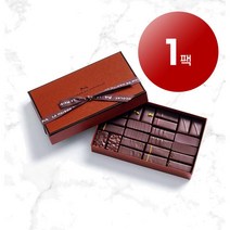 la maison du chocolat 라메종뒤쇼콜라 프랑스 정통 수제 명품 카프릿 메종 다크 초콜릿 24개입 165g Coffret Maison Dark chocolates, 1팩