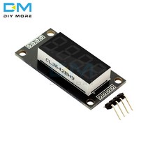 led 전광판 네온 라인조명 미니 광고판 4 자리 7 세그먼트 디스플레이 모듈 노란색 LED 0.36 quot0.36 인치 튜브 아두이노 보드용