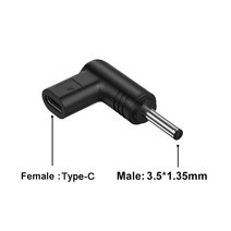 비콘 태그 동글 블루투스 USB C PD DC 전원 커넥터 범용 12/15/19V 유형 잭 플러그 충전 어댑터 컨버터 라, 02 DC3.5x1.35_03 19V