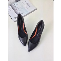 락포트 여성화 펌프스 7cm 하이힐 버건디 슈즈 구두