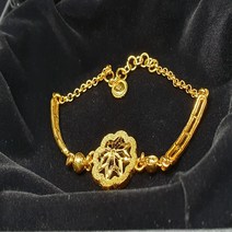 로디우스골드 11.25 예쁜 디자인 눈결정체 순금팔찌 고급 명품 선물