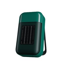 캠핑히터 화장실 가정용 미니 히터 500W 220V 전기 히터 팬 가정용 미니 사무실 데스크탑 휴대용 라디에이, 03 green_03 UK