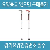 복지용구 지팡이 ISA 노인 어르신 효도 할머니지팡이 실버용품, 다크그레이, 감경대상자 9%
