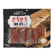 3개월강아지 말랑한간식 져키 고구마치킨 칭찬용 기호성 반려동물 부드러운 교육용 닥스훈트, 1개