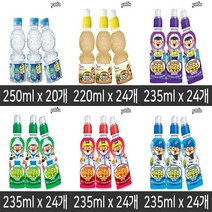 어린이 외출시 필수음료!! 강력추천!! 팔도 뽀로로 235ml X 24개 어린이음료 샘물 과즙음료 비타민쥬스 음료, 1박스, 팔도 뽀로로 사과맛