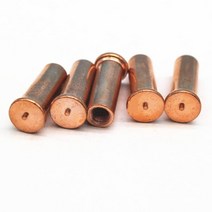 스터드용접기 M3 M4 M5 M6 x L 구리 도금 용접 스터드 오프 나사 납땜 핀 PCB LED SMT 커넥터, 14 M3X11mm 100Pcs