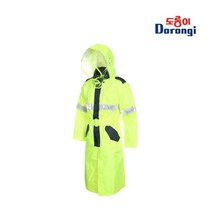 도롱이 우의 AJ-80018 경찰 코트 교통안전 산업안전현장 방수 발수 코팅 처리