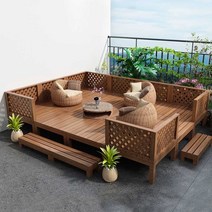 평상마루 야외평상마루 평상 조립식 마당 만들기, B