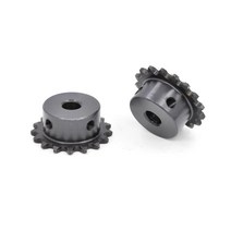 MTB 로드 스프라켓 픽시휠 바퀴 시마노 스램 호환 12 11 10 9 8 7 단 1Pcs 9-24 치아 04C 체인 기어 45 스틸 5mm-18mm 보어 산업용 스프로킷 휠 모, [09] 24 Teeth, [07] 14mm