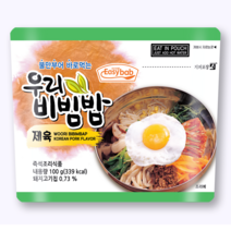 물만 부어 바로먹는~ 우리 비빔밥(제육), 100g, 1개