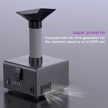 용접 연기 추출기 공기 먼지 청정기 5V-2.1A USB 빠른 충전기 산업용 전화 PCB 납땜 수리 도구 휴대폰 정화, 한개옵션0