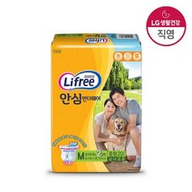 라이프리 안심언더웨어 성인용기저귀 중형 20매, 단품