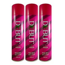 드봉 데뷰 센스 헤어스프레이 후로랄향 300ml 3개 5개