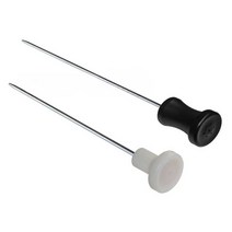 청음봉 파이프 측정기 누수탐사기 금속 탐지 막대, 화이트 헤드 단일 섹션(0.5미터)