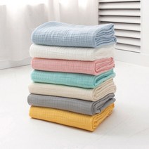 요루 이중거즈 뉴 바이오워싱 7color 아기원단 패브릭 퀼트천, 그레이