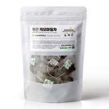 늘해찬 볶은 캐모마일 삼각 티백 카모마일 티백 삼각티백 대용량, 50개입, 1g