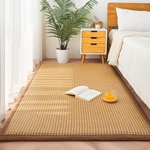 다다미 여름용 거실 러그 라탄 일본 옥잠화 수초 푹신한 사각 매트