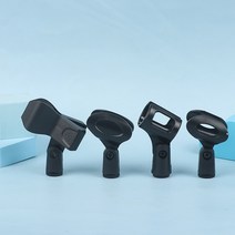 2546mm 범용 마이크 클립 Shure 마이크 홀더 핸드 헬드 마이크 무선유선 마이크 스탠드 액세서리 블랙 1 개입, [01] A