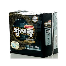참사랑 파워흡수 밴드형 성인기저귀 대형, 10개입, 40개