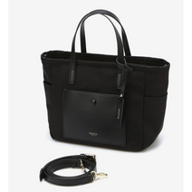 헤지스 여성 미니 토트백 블랙 나일론 여성 크로스 겸용 숄더백 경량가방