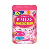 바스로망 입욕제 W콜라겐 600g 온천입욕제 일본입욕제, 유자