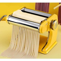 가정용 업소용 국수 면뽑기 기계 주방 설비 제면기, 이중 칼 1.5mm 4mm 옐로우 패키지I