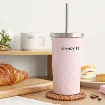 스텐 304 스트로우 텀블러 400ml 5종 텀블러 스텐텀블러 빨대텀블러 보온텀블러 보냉텀블러 이중구조텀블러 친환경텀블러 스테인리스텀블러, 다이아아이보리