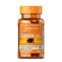 Puritans Pride 루테인 with 지아잔틴 20mg 60정, 단품
