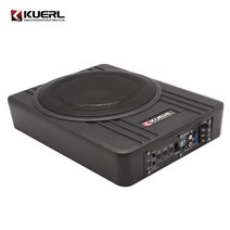 차량용우퍼 자동차오디오 12V 고출력 알루미늄 합금 자동차 스피커 좌석 오디오 개조 8 인치 10 초박형, 01 8 inches