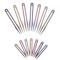 2 가지 크기 TC4 클립 티타늄 핀셋 픽업 클램핑 EDC 다목적 가제트 유지 보수 도구 1 피스 앱스트, 8cm-실버색, 05 8cm-Silver