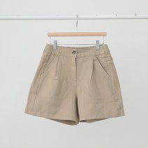 베이직 면스판 밴딩 3부 반바지 쇼츠