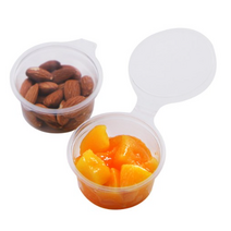 투명 원터치 소스컵 밑면 5cm x 윗면 6cm x 높이 3cm, 10개입, 1개