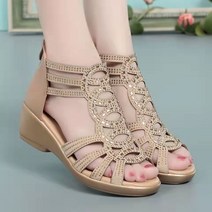 뉴타임즈 여성 웨지 샌들 NO091Z