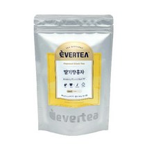 에버티 딸기향 홍차 24티백 가향차 스트로베리 블랙티